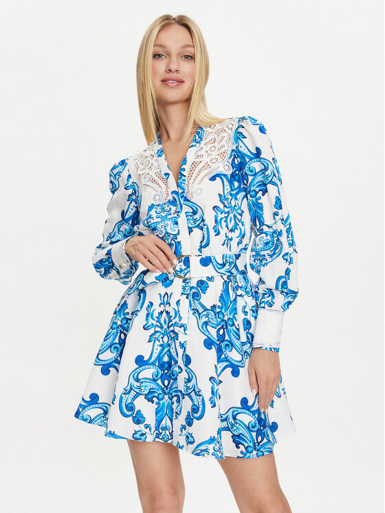 Marciano Guess Рокля тип риза Micol 4GGK24 9708Z Цветен Regular Fit за Жени цена