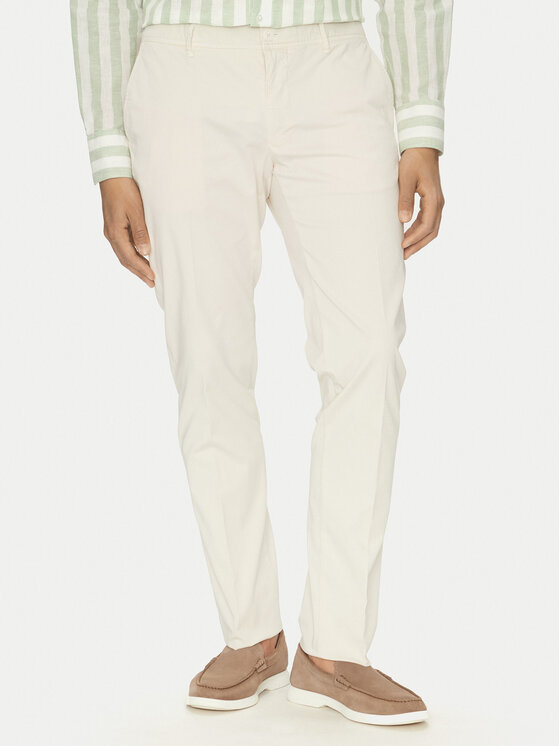 Marciano Guess Текстилни панталони 5GHB26 2322Z Екрю Regular Fit за Мъже цена