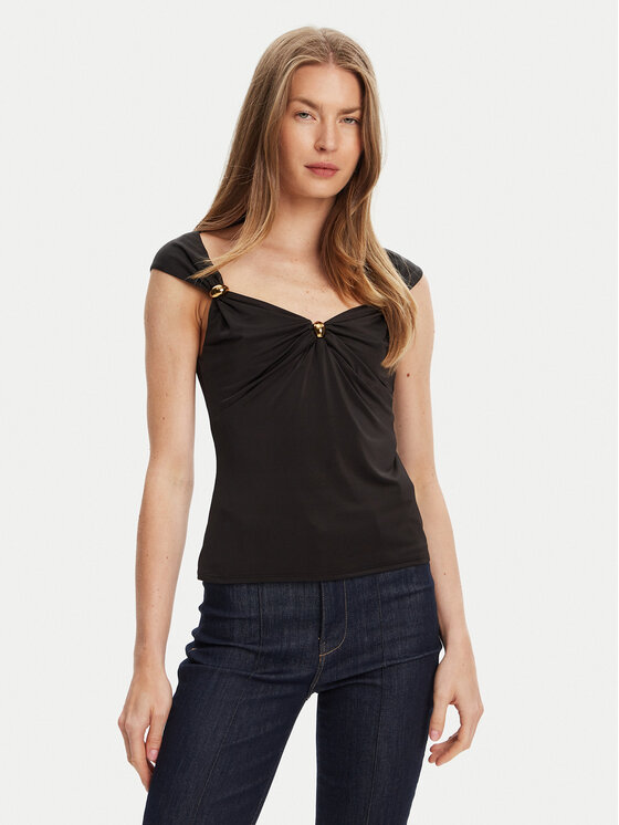 Marciano Guess топ 5YGP03 6259A Черен Regular Fit за Жени цена
