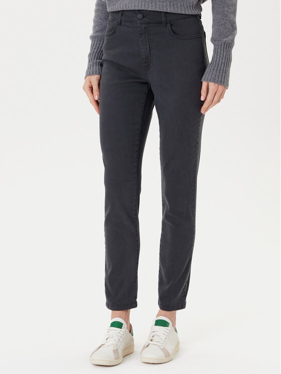 Marella Дънки Ovada 2523136035 Сив Slim Fit за Жени цена