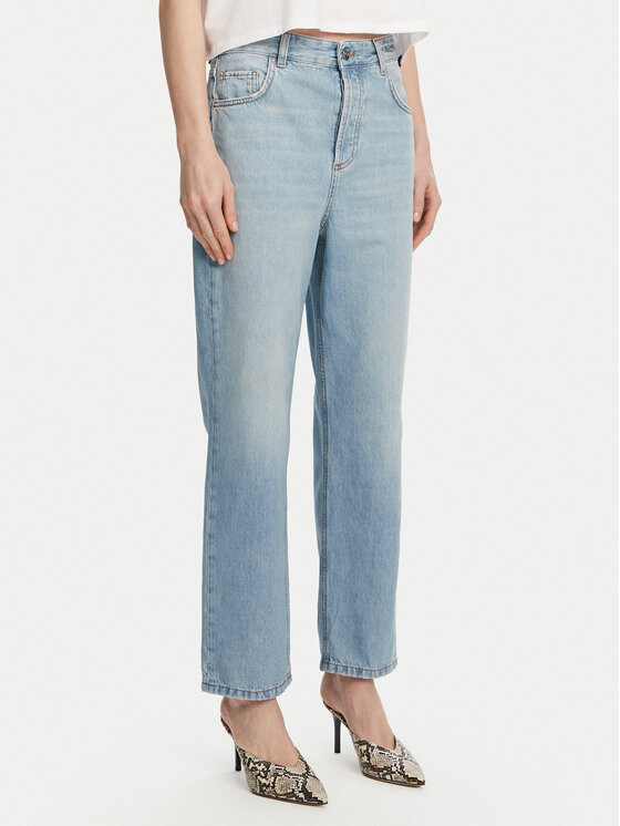 Marella Дънки Tomboy 2513181044 Син Straight Fit за Жени цена
