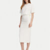 Marella Ежедневна рокля Ileana 2513621014 Бял Slim Fit за Жени цена
