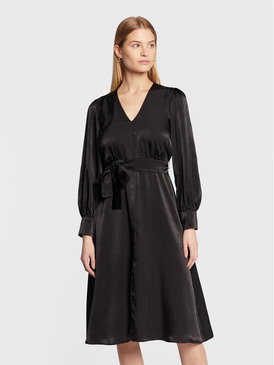 Marella Коктейлна рокля Dula 32260926 Черен Regular Fit за Жени цена