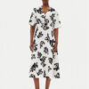 Marella Лятна рокля Molise 2513221112200 Бял Regular Fit за Жени цена