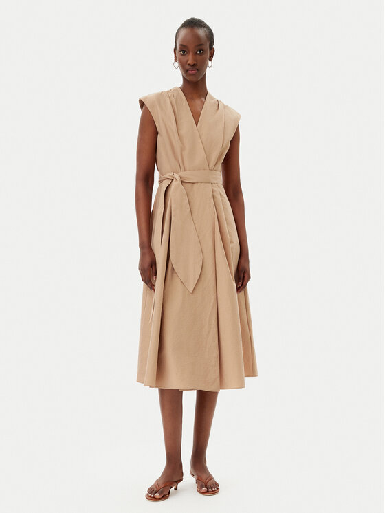 Marella Лятна рокля Ossola 2513221172200 Кафяв Regular Fit за Жени цена