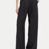 Marella Панталони тип палацо Ulzio 2523136095 Сив Wide Leg за Жени цена