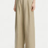 Marella Панталони тип палацо Zama 2513131132200 Каки Regular Fit за Жени цена