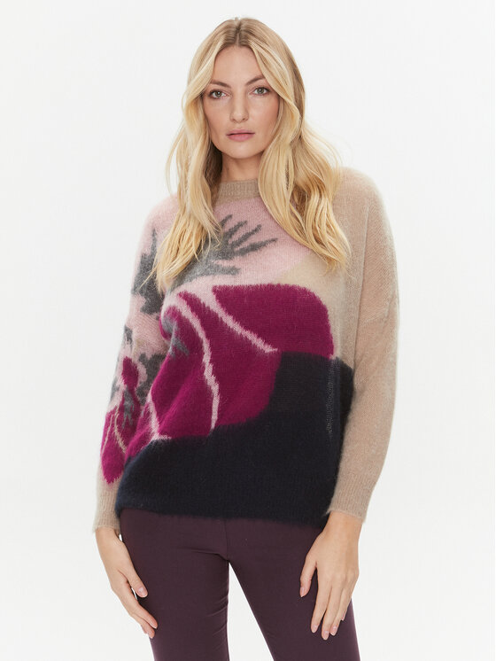 Marella Пуловер Gineceo 2333662137200 Бежов Regular Fit за Жени цена