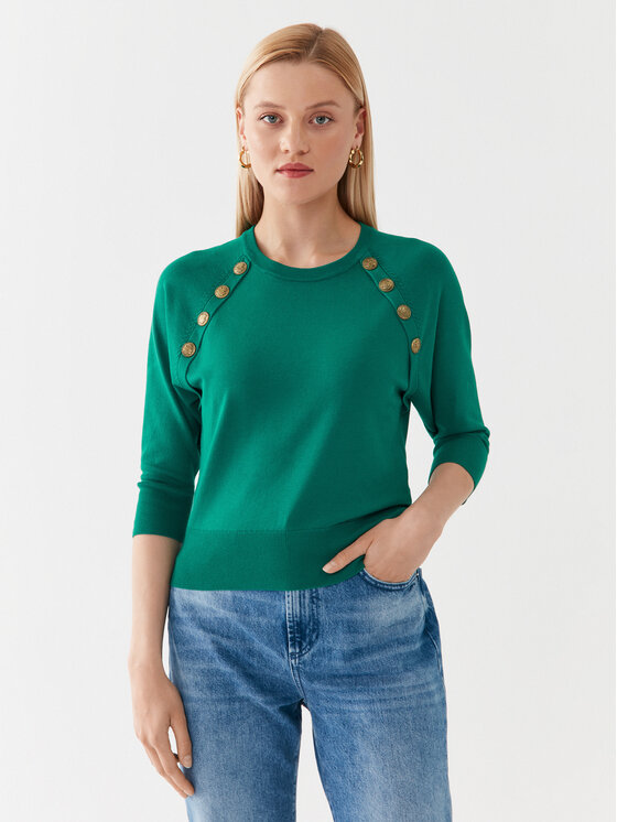 Marella Пуловер Ossido 2333660437 Зелен Regular Fit за Жени цена