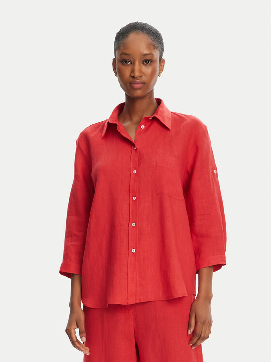 Marella Риза Boboli1 2515111232 Червен Regular Fit за Жени цена