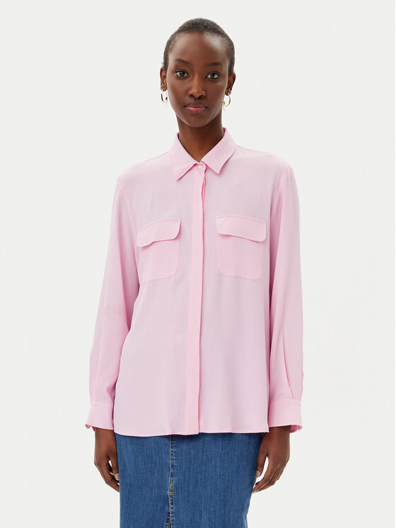 Marella Риза Ordine 2513111151200 Розов Regular Fit за Жени цена
