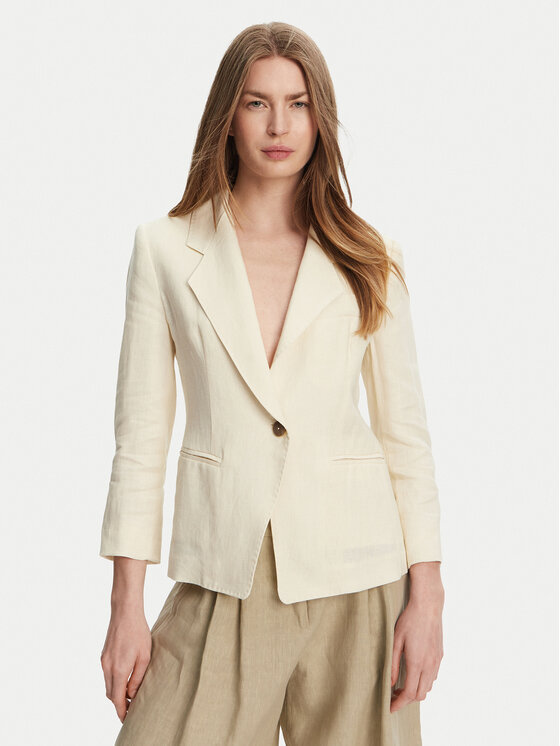 Marella Сако Biella 2513041062 Екрю Regular Fit за Жени цена