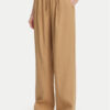 Marella Текстилни панталони Fred 2513131085 Бежов Wide Leg за Жени цена