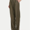 Marella Текстилни панталони Hull 2523136161 Каки Loose Fit за Жени цена