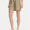 Marella Шорти от плат Borbona 2513141025 Зелен Relaxed Fit за Жени цена