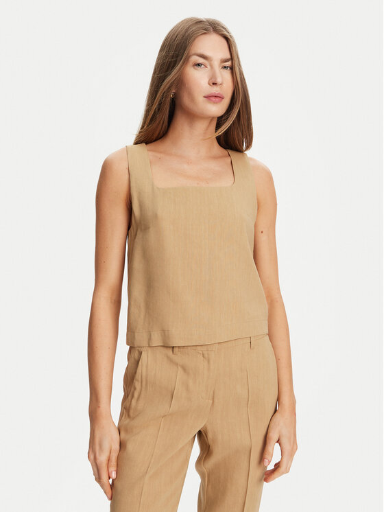 Marella топ Terni 2513161055 Бежов Regular Fit за Жени цена