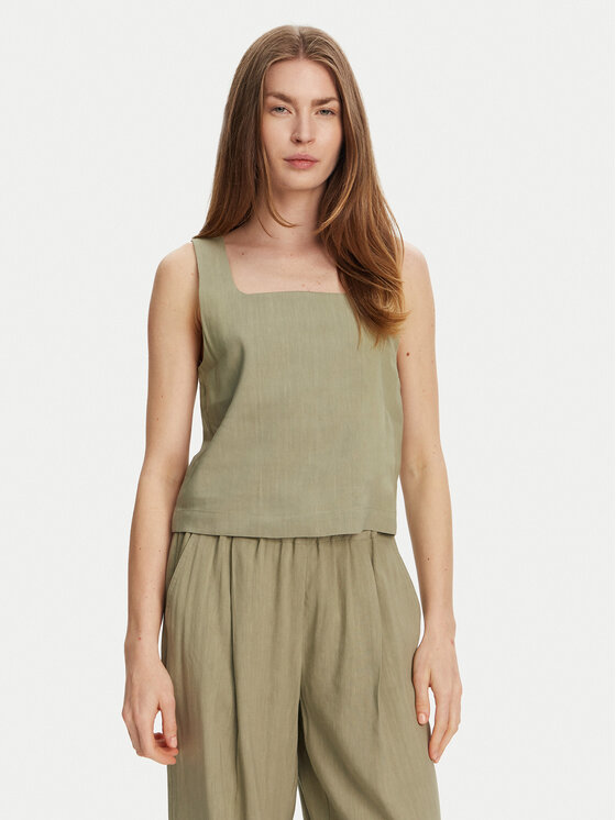 Marella топ Terni 2513161055 Зелен Regular Fit за Жени цена