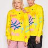 Market Тениска с дълъг ръкав Unisex Meet Me Offline 398000330 Жълт Regular Fit за Унисекс цена