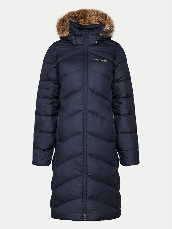 Marmot Пухено яке 78090 Тъмносин Regular Fit за Жени цена