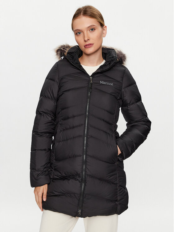 Marmot Пухено яке 78570 Черен Regular Fit за Жени цена