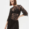 Maryley Блуза 23IB731/82NE Черен Regular Fit за Жени цена