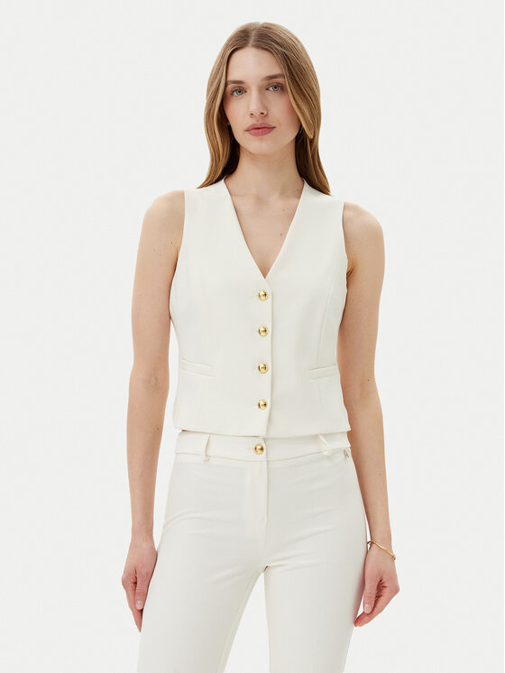 Maryley Елек 25EB128/43VA Екрю Regular Fit за Жени цена