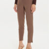 Maryley Текстилни панталони 24IB52Z/M19/43WO Кафяв Regular Fit за Жени цена