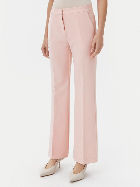 Maryley Текстилни панталони 25EB587/43PY Розов Regular Fit за Жени цена