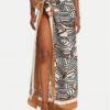 Max Mara Beachwear Бандана Ottico 2516541019 Бежов за Жени цена