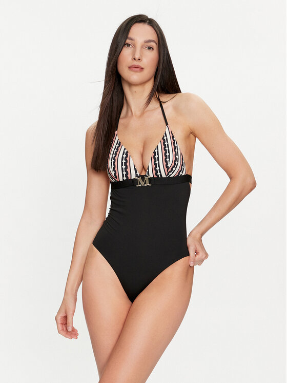 Max Mara Beachwear Бански костюм Clotilde 2416831229 Черен за Жени цена