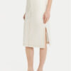 Max Mara Leisure Миди пола Otto 2516771017 Бял Regular Fit за Жени цена