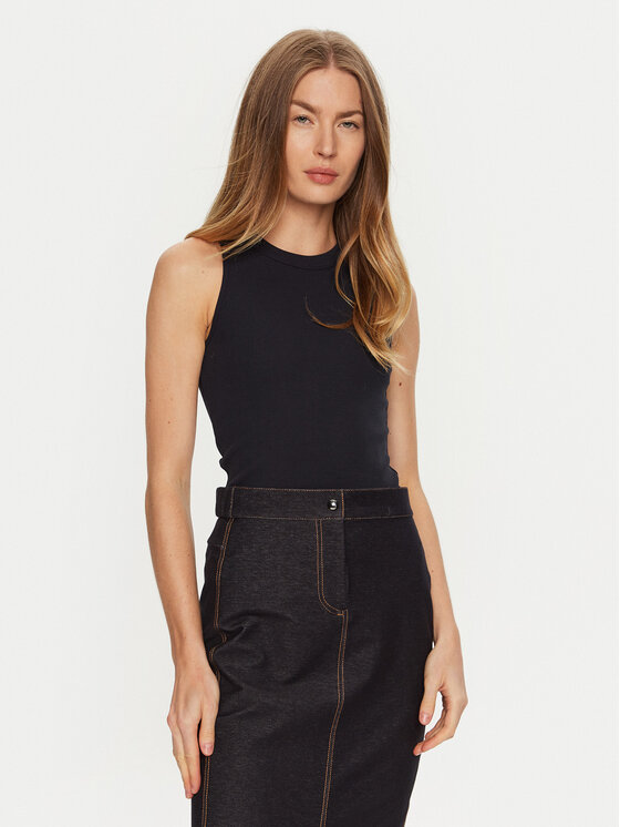 Max Mara Leisure топ Peggi 2426946068 Тъмносин Regular Fit за Жени цена