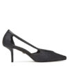 Max Mara Обувки на ток Strawpump 2514521312600 Черен за Жени цена