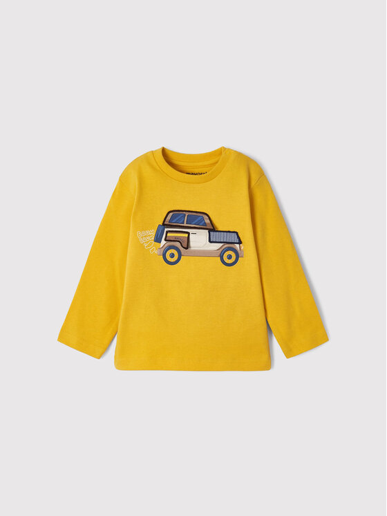 Mayoral Блуза 2004 Жълт Regular Fit за Момчета цена