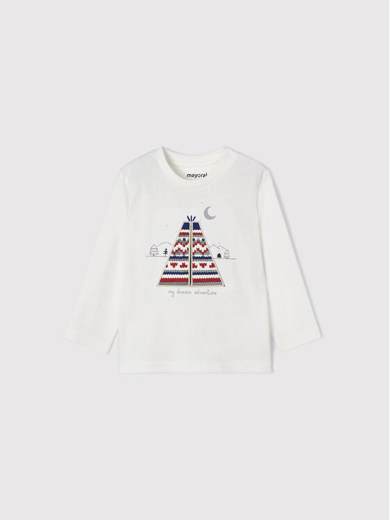 Mayoral Блуза 2007 Бял Regular Fit за Момчета цена