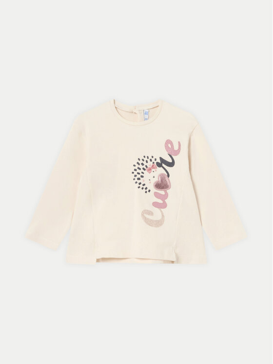 Mayoral Блуза 2050 Бежов Regular Fit за Момичета цена