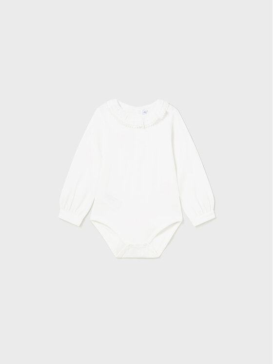Mayoral Боди 125 Бял Regular Fit за Момичета цена