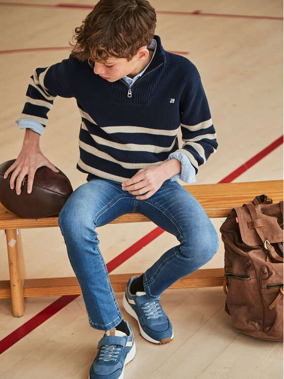 Mayoral Дънки 516 Син Slim Fit за Момчета цена