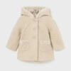 Mayoral Кожух 2.416 Бежов Regular Fit за Момичета цена
