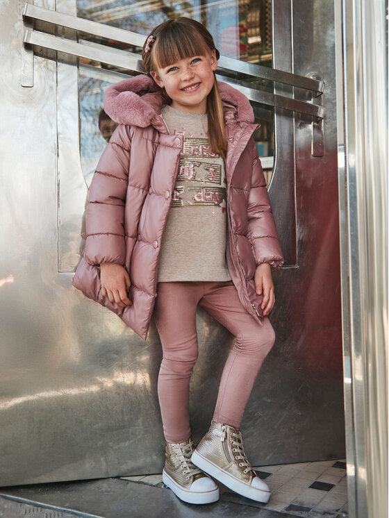 Mayoral Комплект блуза и клин 4709 Кафяв Regular Fit за Момичета цена