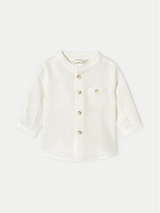 Mayoral Риза 1103 Бял Regular Fit за Момчета цена
