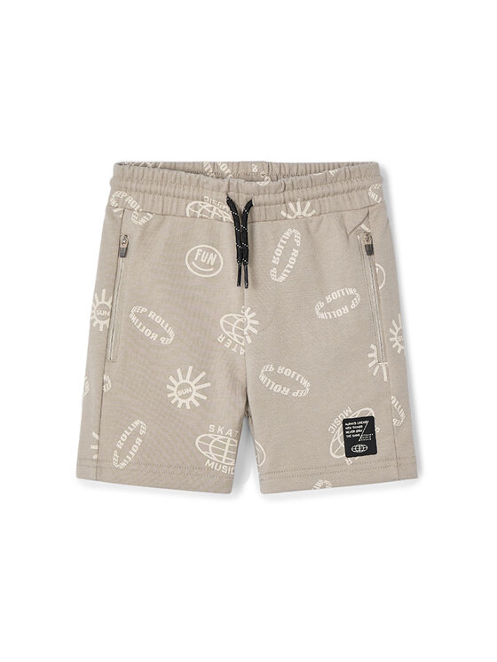 Mayoral Спортни шорти 3224 Бежов Regular Fit за Момчета цена
