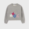 Mayoral Суитшърт 7.405 Сив Regular Fit за Момичета цена