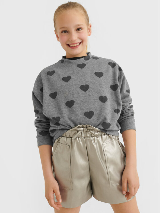 Mayoral Суитшърт 7474 Сив Relaxed Fit за Момичета цена