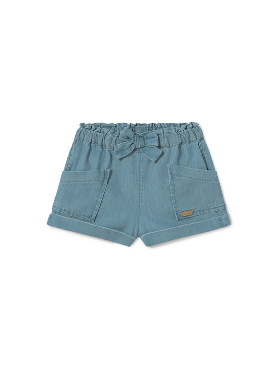 Mayoral Шорти от плат 1227 Син Regular Fit за Момичета цена