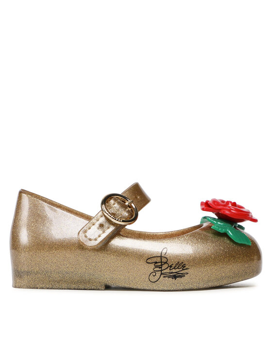 Melissa Балеринки Mini Melissa Sweet Love+Disney 33447 Златист за Момичета цена