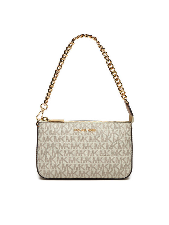 Michael Kors Дамска чанта Jet Set 32F1GJ6W6B Бежов за Жени цена