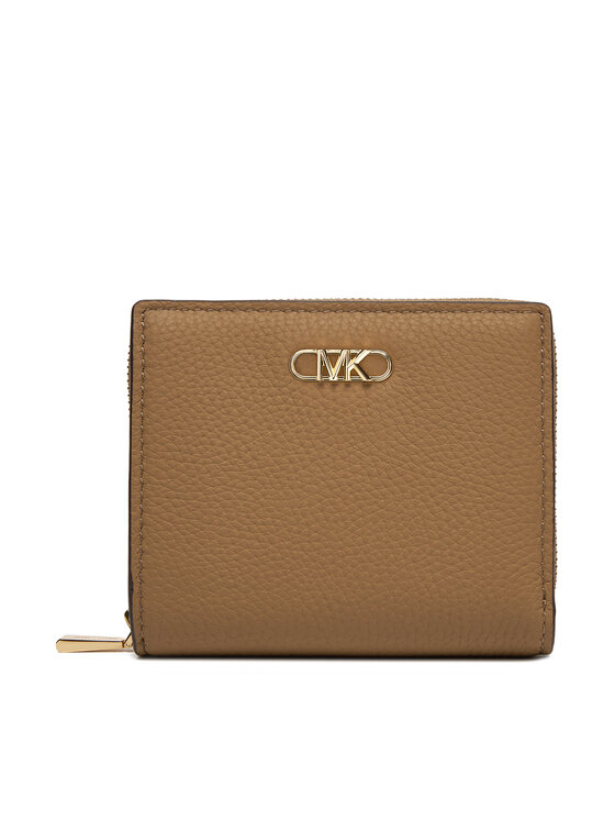 Michael Kors Малък дамски портфейл 32S5G8ED1L Бежов за Жени цена