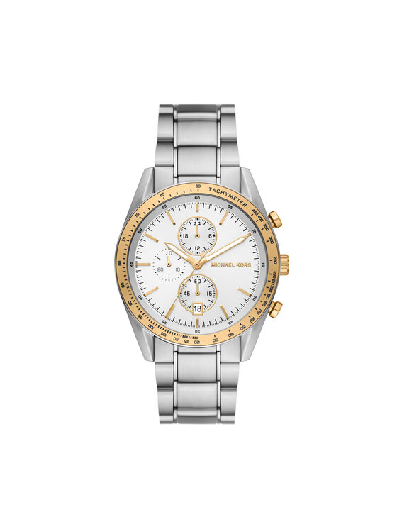 Michael Kors Часовник Accelerator MK9112 Сребрист за Мъже цена