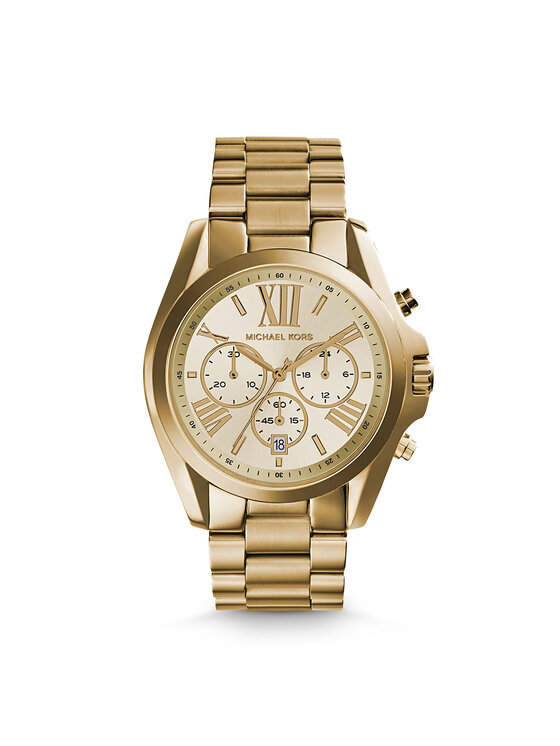 Michael Kors Часовник Bradshaw MK5605 Златист за Жени цена